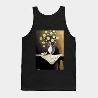 Fancy Flowers Vase Tank Top